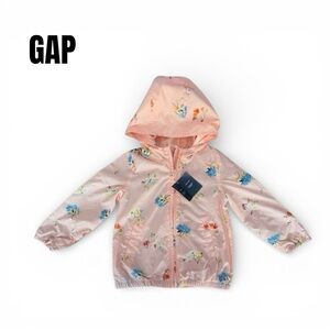 GAP Kids Floral Pink Spring Jacket Size 5T